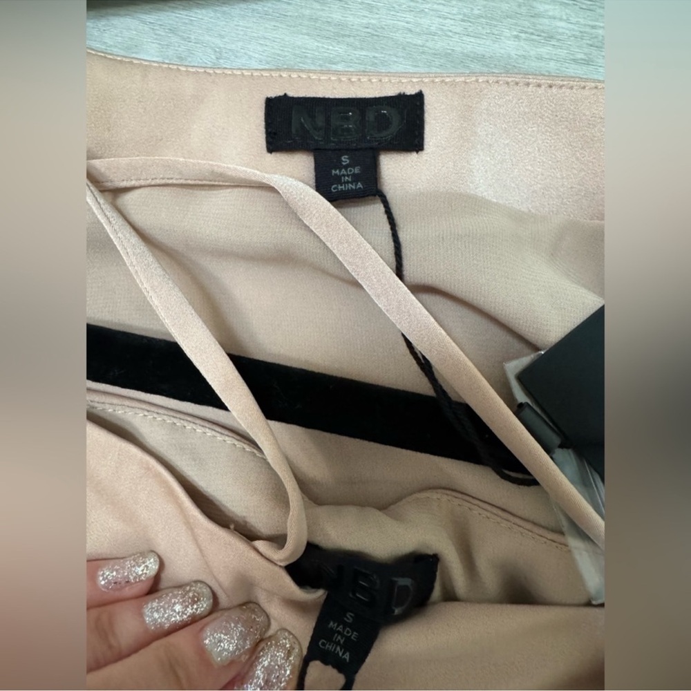 NBD Nude Elegant Mini Dress - Picture 5 of 6